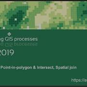 AutoGIS 2019 Lesson 3 2 Point In Polygon Intersect Spatial Join