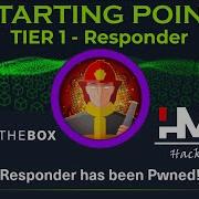 Responder Tier 1 Starting Point HackTheBox