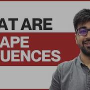 Escape Sequences In Python Class 07 Python Core Advance Course