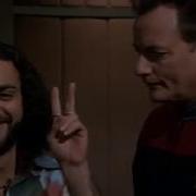 Isaac Newton Maury Ginsberg And William T Riker Onboard The USS VOYAGER