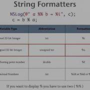 Objective C Tutorial Lesson 2 Part 3 Display Information In The Console With NSLog