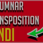 Columnar Transposition Cipher COMPUTER CRYPTOGRAPHY COLUMNAR CIPHER ENCRYPTION AND DECRYPTION Hindi