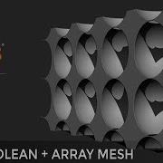 Zbrush 4R8 Live Boolean Array Mesh