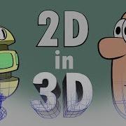 2D In 3D Hand Drawn Animation Methods In Maya