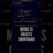Merge Objects Shorthand In JavaScript Shorts Javascript Programming Youtubeshorts