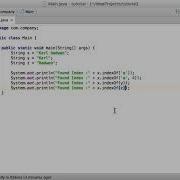 43 Java Tutorial 43 IndexOf Method