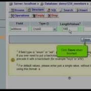 Inserting Fields Into Database Tables With PhpMyAdmin