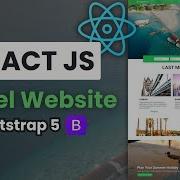React JS Travel Website Bootstrap 5 Web Design