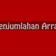 Program Penjumlahan Array Menggunakan Bahasa Java