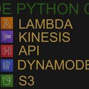 AWS CDK Tutorial Python Create Dynamodb Kinesis S3 Lambda API Gateway Demo