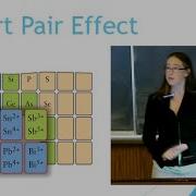 Inert Pair Effect Periodic Trend Electron Configuration Explanation