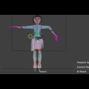 3D Character Joint Rig Test