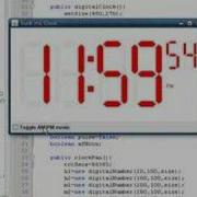 Java Digital Clock