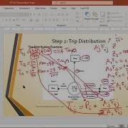 TTE332 Lec5 S2021 Trip Distribution And Mode Choice