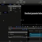 Motion 5 4 Overshoot Parameter Behavior