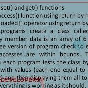 OOP Lecture 15 Subscript Operator Overloading By CRD