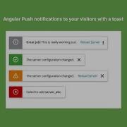 Angular Push Notifications To Your Visitors With A Toast