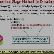 The Java CompletableFuture ImageStreamGang Case Study Applying Completion Stage Methods Part 1