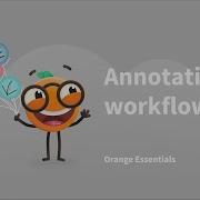 Orange Essentials Annotating Workflows
