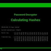 Hashing Code Findings Your Password Password Decryptor