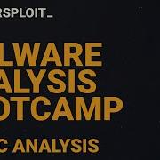 Malware Analysis Bootcamp Introduction To Static Analysis