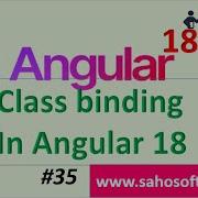 Class Binding In Angular 18 Data Binding In Angular Angular 18 Tutorials In Hindi
