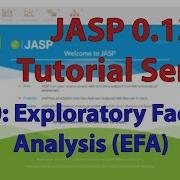 JASP 0 13 1 Tutorial Exploratory Factor Analysis EFA Episode 20