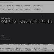 IPGRAY Sql Server How To Create And Execute Function In Sql Server