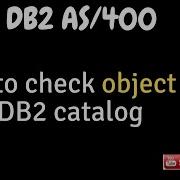 How To Check Object Lock Information In DB2 Catalog Object Lock In AS400