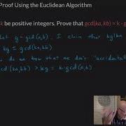 GCD Proof With Euclidean Algorithm