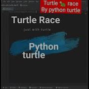 Python Turtle Turtle Race Implemented With Python