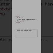 Textarea Tag Html Webdevelopment Theelitecode Shorts
