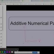 Additive Numerical Patterns Part 1