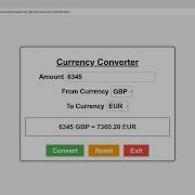 How To Create A Currency Converter With JavaScript Using HTML And CSS