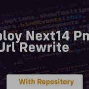 Deploy Next14 Pm2 Iis Url Rewrite