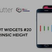 Flutter Tutorial Layout Widgets 20 Intrinsic Height
