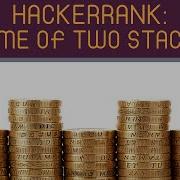 Game Of Two Stacks HackerRank JavaScript