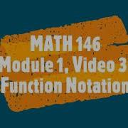 Module 1 Function Notation Video 3 Of 4