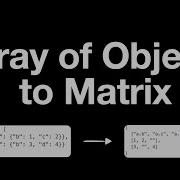 Array Of Objects To Matrix Leetcode 2675 Python