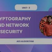 CRYPTOGRAPHY NETWORK SECURITY Unit 2 AES Algorithm
