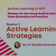 Active Learning In NLP Active Learning Strategies