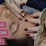 EASY BROW MAPPING Step By Step Brow Mapping Freestyle PRE DRAW Creating A Brow Shape