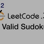 Valid Sudoku Amazon Interview Question Leetcode 36 Python