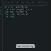 Python 04 To Print Alphabet Pattern In Python Computer Programming Shorts Python Programming