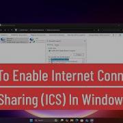 How To Enable Internet Connection Sharing ICS In Windows 11 10