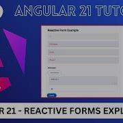 Реактивные формы в Angular 2 1 с примером в реальном времени объяснение принципов работы с масс