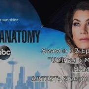 Grey S Anatomy Soundtrack Atlas Touch By Sleeping At Last 12x11