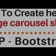 PHP Header Image Slider Using Bootstrap 3 3 7 Carousel Slideshow