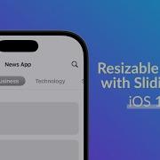 IOSアプリ開発 Building A Resizable ScrollView Header With Sliding Tabs In SwiftUI IOS 18