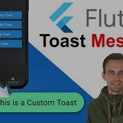 Flutter Tutorial Toast Message A Different SnackBar